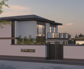 New Chinese Style Detached Villa-ID:343297003