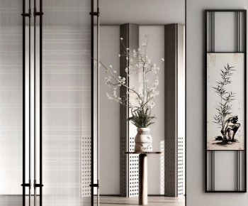New Chinese Style Sliding Door-ID:812136892
