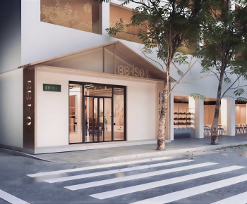 Modern Facade Element-ID:117572072