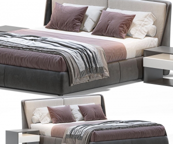Modern Double Bed-ID:592019684
