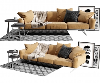 Modern Three-seat Sofa-ID:194782977