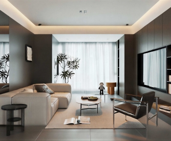 Modern A Living Room-ID:839268921