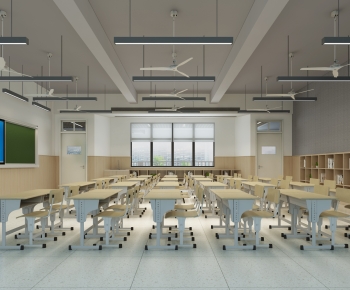 Modern School Classrooms-ID:343564034