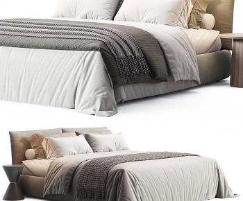 Modern Double Bed-ID:990731003