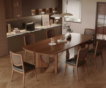 Modern Dining Table And Chairs-ID:554879909