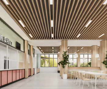 Modern Office Canteen-ID:670666934