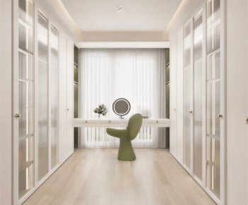 Modern Clothes Storage Area-ID:788089047