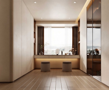 Modern Clothes Storage Area-ID:782115944