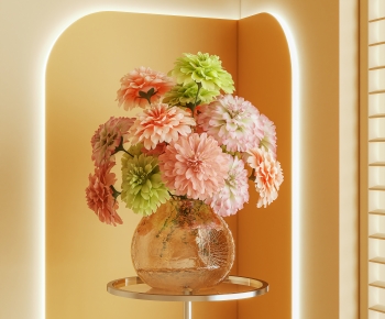 Modern Flower Arrangement-ID:624821259