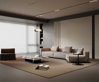 Modern A Living Room-ID:199947127