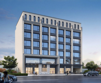 Modern Appearance Of Commercial Building-ID:115189087