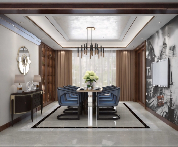 New Chinese Style Dining Room-ID:547168029