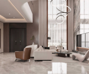 Modern A Living Room-ID:980303055