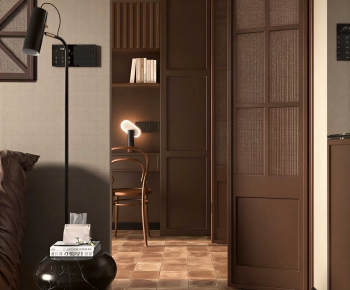 New Chinese Style Bedroom-ID:524830834