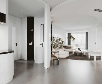 Modern A Living Room-ID:797110083