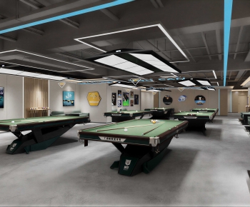 Modern Billiard Room-ID:534837011