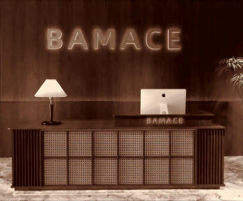 Modern Reception Desk-ID:849916932