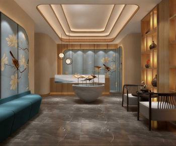 New Chinese Style Lobby Hall-ID:118216999
