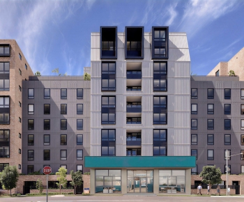 Modern Appearance Of Commercial Building-ID:944134004