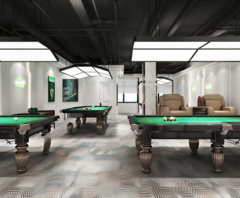 Modern Billiard Room-ID:523875952