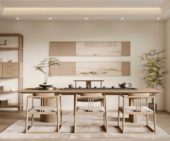New Chinese Style Tea House-ID:608242033