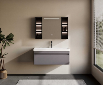 Modern Bathroom Cabinet-ID:180496936