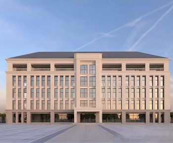 Modern Appearance Of Commercial Building-ID:647133112