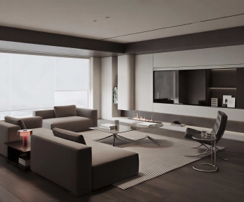 Modern A Living Room-ID:830185893