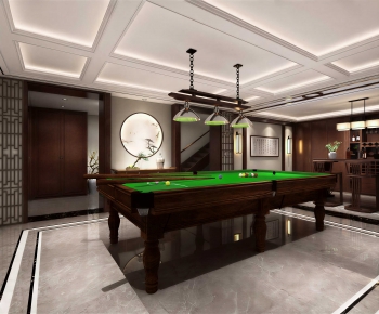New Chinese Style Billiards Room-ID:100159672