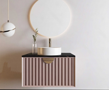 Modern Bathroom Cabinet-ID:107460032