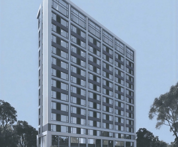 Modern Appearance Of Commercial Building-ID:876185898
