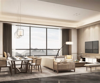 Modern A Living Room-ID:658757934