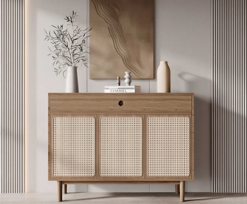 Nordic Style Side Cabinet-ID:643608091