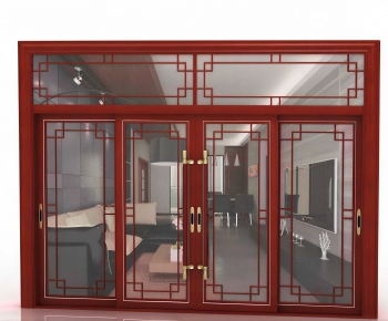 New Chinese Style Gate-ID:763236052