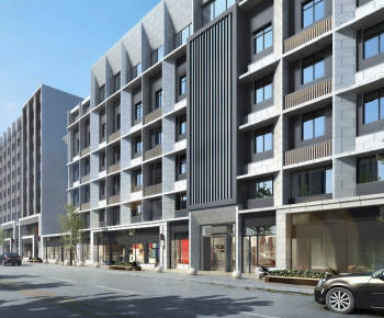 Modern Residential Building-ID:225821974