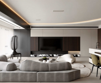 Modern A Living Room-ID:956557998