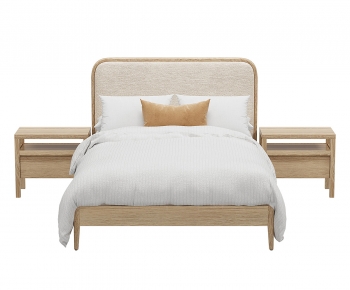 Modern Double Bed-ID:227041018