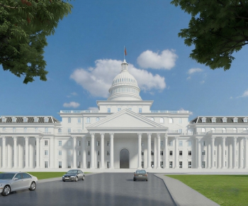 European Style Architecture Of Artistic Style-ID:479161026