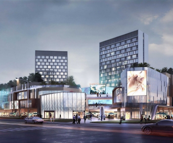 Modern Commercial Street-ID:395710958