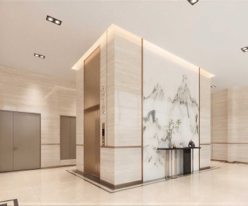 Modern Corridor/elevator Hall-ID:604651938