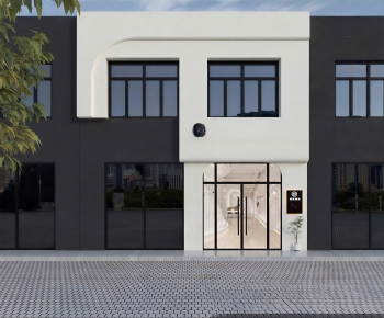 Modern Facade Element-ID:492805964