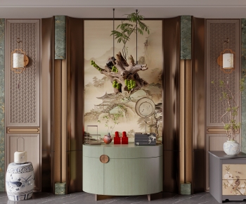 New Chinese Style Console-ID:915353067