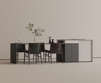 Modern Dining Table And Chairs-ID:420483113