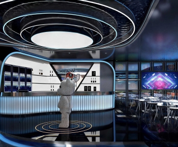 Modern Exhibition Hall-ID:532249934