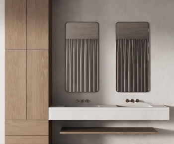 Modern Bathroom Cabinet-ID:730283982