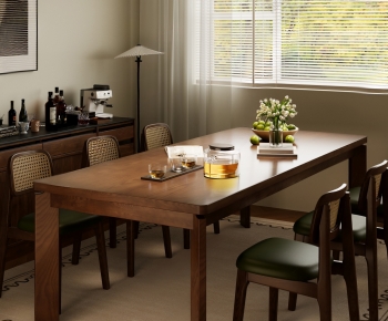 Modern Dining Table And Chairs-ID:806040053