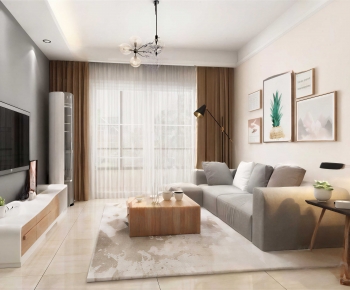 Japanese Style A Living Room-ID:375235088