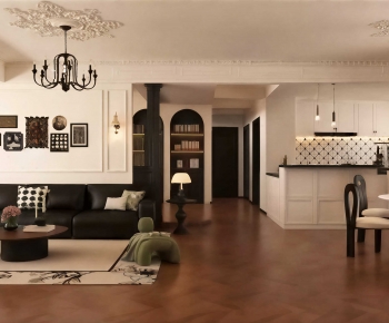 Modern A Living Room-ID:477303982