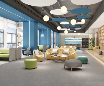 Modern Staff Recreation Room-ID:347059973