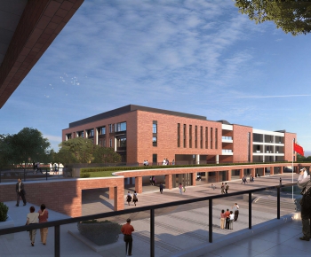 Modern Commercial Street-ID:618650911